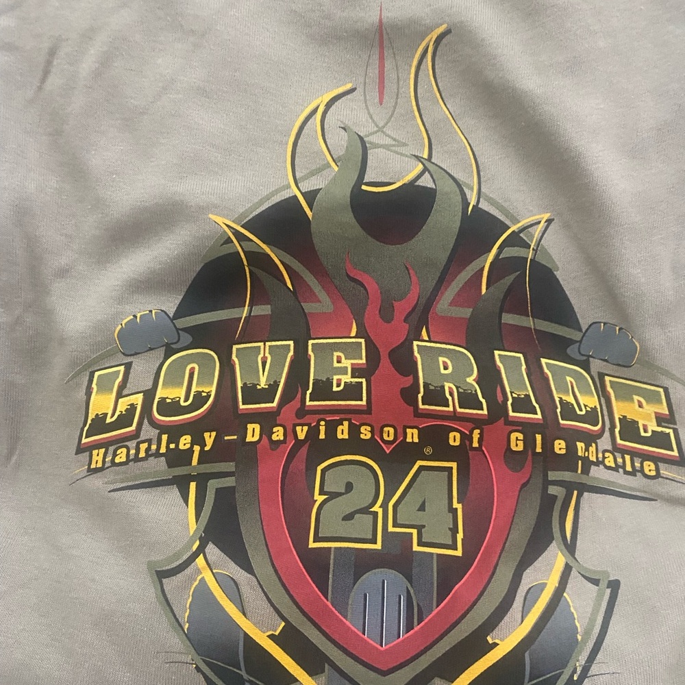 Harley-Davidson Gray Love Ride Foundation Tee